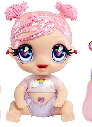 Кукла глитер бебис дримии мечтательница меняет цвет mga entertainment glitter babyz сша