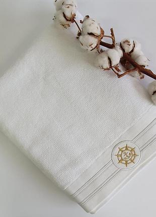 Полотенце maison d'or elegance marine 85x150 white
