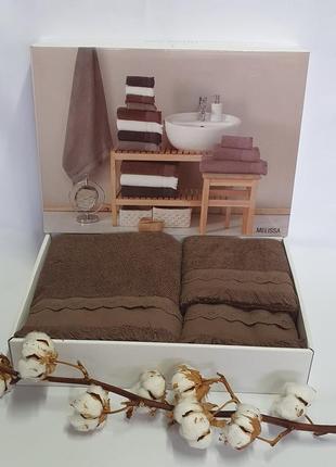 Рушники maison d'or 3шт melissa brown