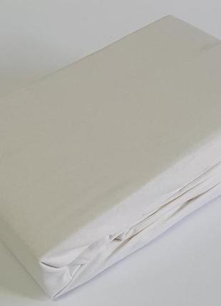 Простирадло на гумці clasy 180x200 c наволочками 50x70 v1 ekru