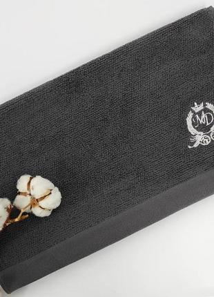 Полотенце maison d'or luxford 50x100 antracite