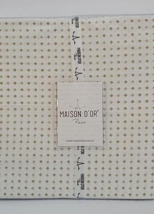 Простинь 240x285 ранфорс deluxe maison dor damien beige