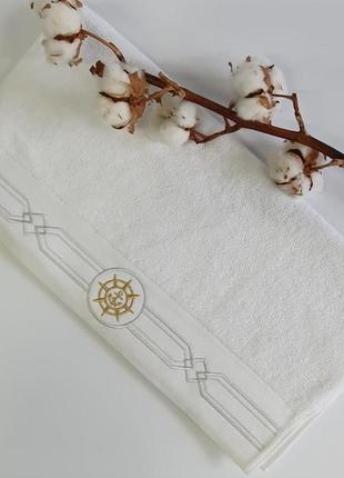 Рушник maison d'or elegance marine 50x100 white