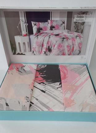 Постільна білизна altinbasak ранфорс 200x220 belda on somon