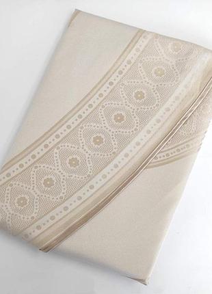 Скатерть тефлон pvs maison royale 160*200 ovale artemis cappucino