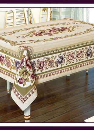 Скатерть гобеленовая sagol 160x400 st - 102