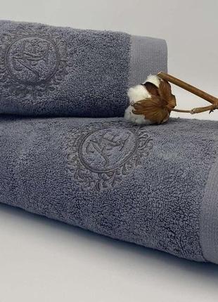 Набор полотенец 2 шт arma-2 серый