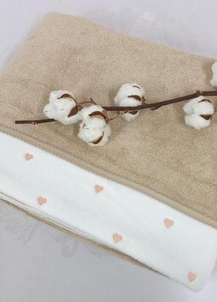 Покривало maison d'or махровий lavoine 220*240 beige