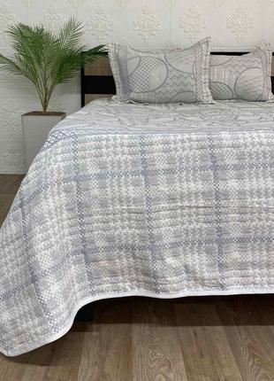 Покривало moda box 240x260 з наволочками emel gri