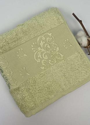 Полотенце 50х90 sarmasik салатовый