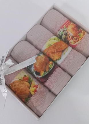 Подарунковий набір рушників maison d'or chicken pudra1 фото