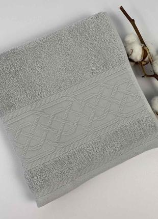 Полотенце 50х90 trella серый