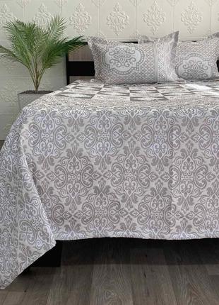 Покривало moda box 240x260 з наволочками evin gri