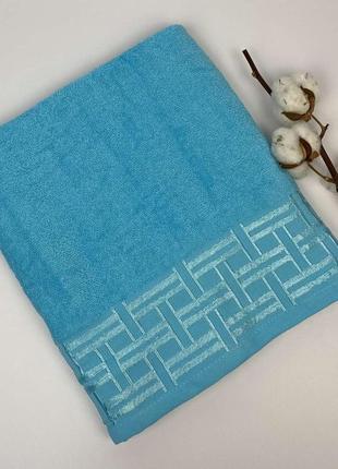 Рушник 70х140 eliza блакитний