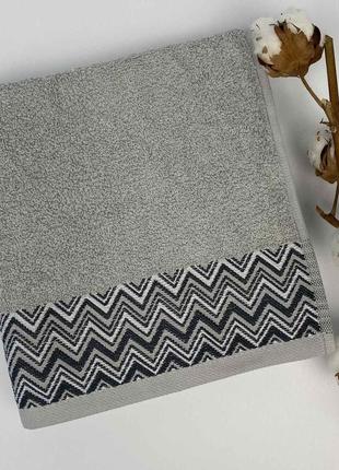 Полотенце cottonize 50х90 cod106 серый