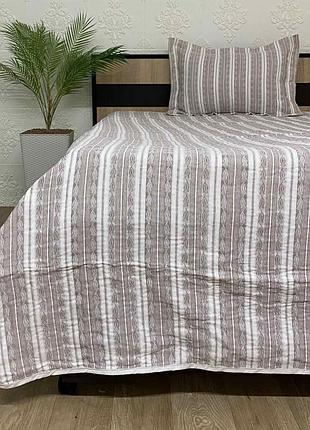 Покрывало moda box 180х240 с наволочкой zara a.kahve