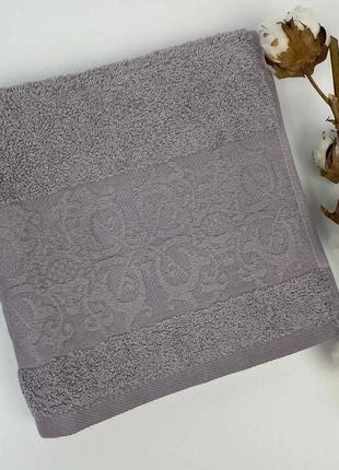 Полотенце cottonize 50х90 cod124 серый
