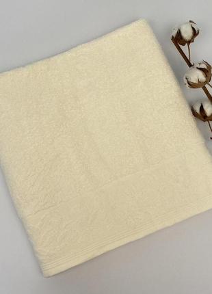 Полотенце 70х140 sila молочный