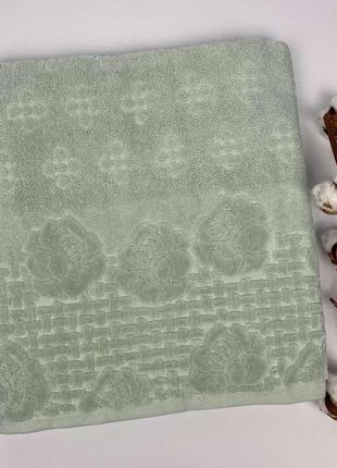 Рушник ae 70x140 vip roza м'ятний