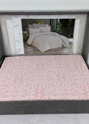 Покривало my bed soft serie 240x260 з наволочками aria pudra