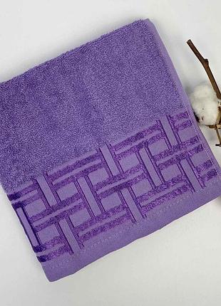 Полотенце 50х90 eliza фиолетовый
