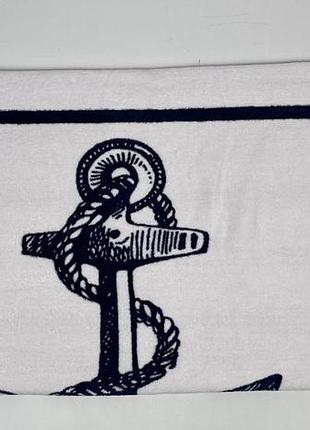 Полотенце пляжное cottonize 75x150 anchor