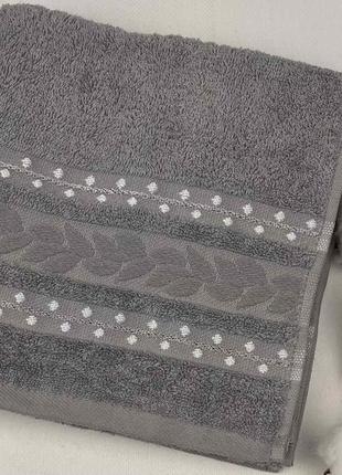 Полотенце cottonize 50x90 cod410 серый