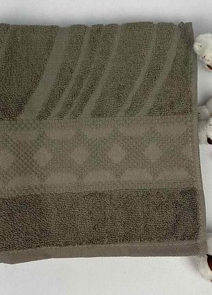 Полотенце 50х90 stars серый