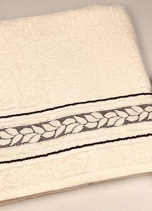 Полотенце cottonize 70х140 cod410 молочный