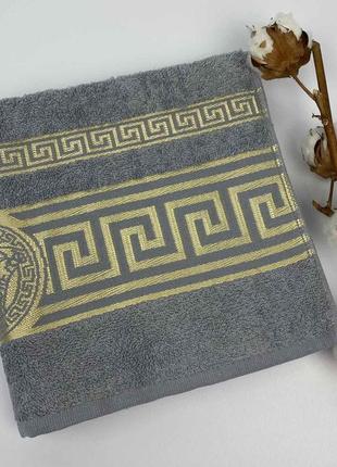 Полотенце cottonize 50х90 cod307 темно-серый
