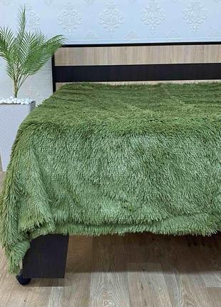 Покривало травичка 220х240 зелений (600)