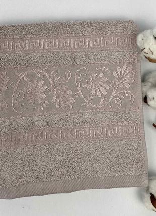 Рушник cottonize 50х90 cod 137 коричневий