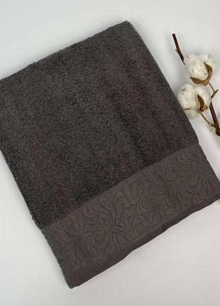 Полотенце 70х140 yagmur антрацит