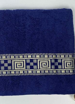 Полотенце cottonize 70х140 cod112 синий