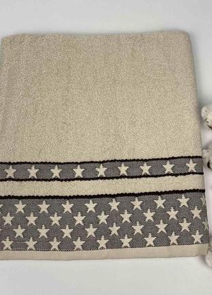 Полотенце cottonize 70х140 cod119 бежевый