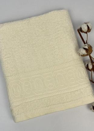 Полотенце cottonize 70х140 cod122 молочный