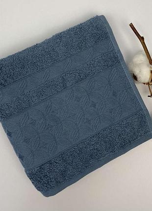 Полотенце 50х90 hercai синий