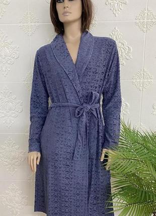 Халат vossen dml luna navy m