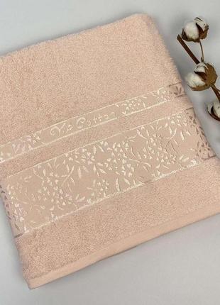Полотенце 70х140 arina пудровый