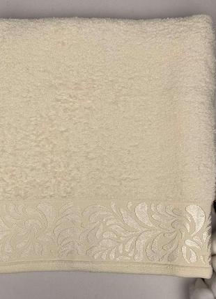 Полотенце cottonize 70х140 cod412 молочный