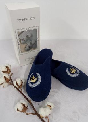 Тапочки maison d'or pierre loti slipper navy