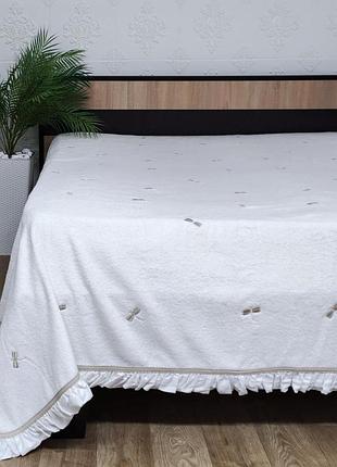 Покрывало maison d'or 220x240 les azzures ecru-beige