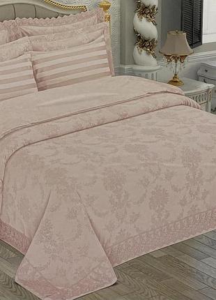 Набор покрывало + постель maison d'or bernelle 260x260 pudra