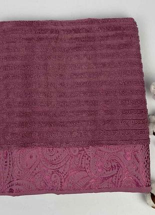 Рушник 70х140 mekhendi фіолетовий
