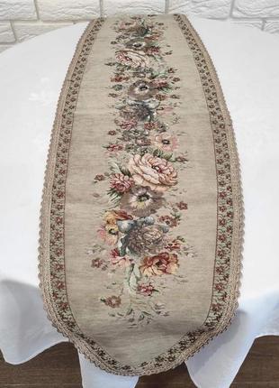 Дорожка sagol велюр ov 40x170 st 128 vizon