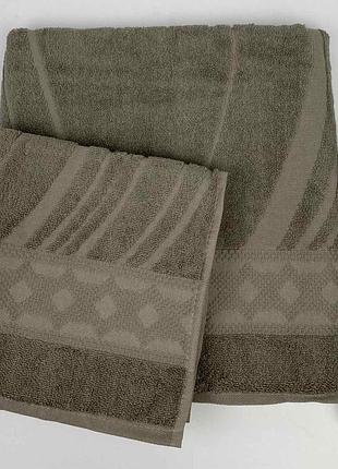 Набір рушників 2 шт stars сірий