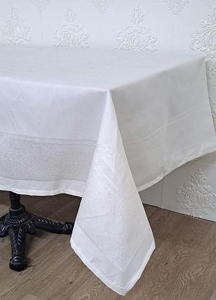 Скатерть masali тефлон 160x400 model 507 cream