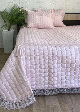 Покрывало ayberk olivia 240x260 pudra