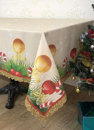 Скатертина maison royale новорічна 160x220 model 08 pvs