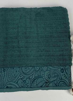 Полотенце 70х140 mekhendi зеленый